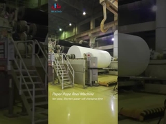 Xi lanh khí nén nằm ngang tốc độ cao Pope Reel cho máy giấy