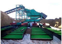 1m X 16m PE Bề mặt màu xanh vàng sàn thảm cho khai thác vàng