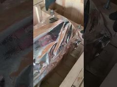 Trục lăn ép Corona bề mặt EPDM cao su tổng hợp đen với cấu trúc thân trục một lớp