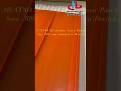 Polyurethane mịn màn hình thảm nhìn