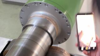 Con lăn gia nhiệt cảm ứng chính xác để cán
