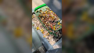 Máy hủy kim loại trục đôi giảm chi phí năng lượng nấu chảy