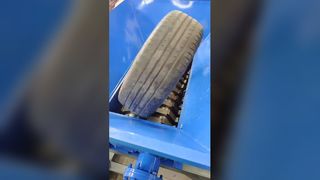 Máy hủy tài liệu trục đôi lốp xe ô tô để tái chế cao su