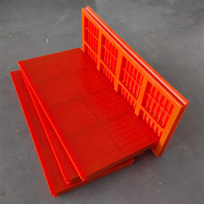 MDI WS85 Polyurethane Screen High Wear Resistance Flexible PU Screen Panel For Mining Vibrating Screen Separation