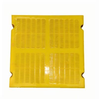 30mm Thick Polyurethane Screen Mat with High Wear Resistance and Self-Cleaning Apertures for Mining Bauxite Screening