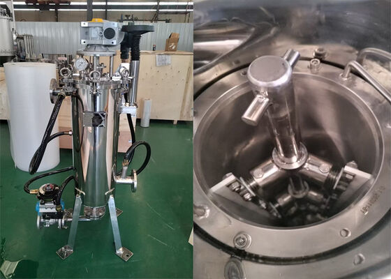 High-Efficiency Viscous Honey Filter with Self-Cleaning System