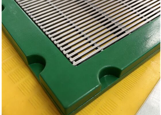 High Strength Stainless Steel 316L Screw Press Separator Screen for Agricultural Separation