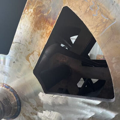 Film Vacuum Metalizer Cooling Roller with Q345 Material Dynamic Balance G2.5 and Vacuum Test 4x10^-4Mpa