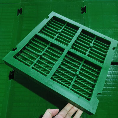 High Wear Resistance Polyurethane Screen Mesh with Customizable Aperture Configurations and Lightweight Design for Dewatering