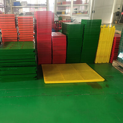 30mm Thickness Polyurethane Dewatering Screen Panel with 0.1mm Slot and Steel Frame for Sand