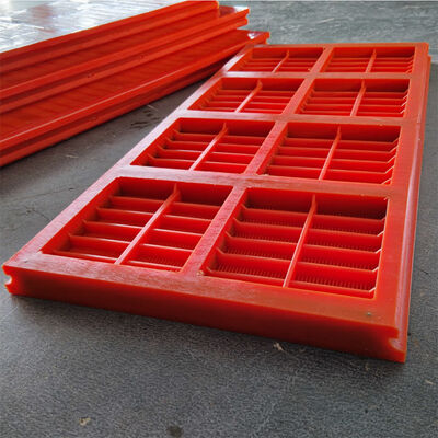 WS85 Structure Polyurethane Screen Mesh Plate MDI Material + Anti Blocking Surface