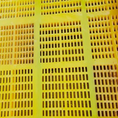 30mm Yellow Polyurethane Screen Mat for Mining with 2mm Wire Mesh