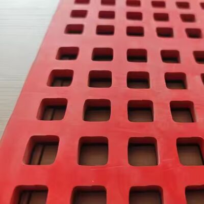 1.25m Rubber Screen Mat 8mm Thickness for Ore Processing