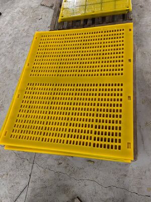 Slot 0.3x12 Polyurethane Screen Mesh with Steel Frame for High Wear Resistance in Quarrying Limestone