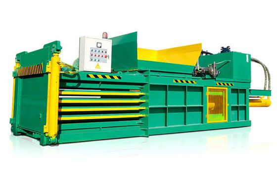 Full Automatic Hydraulic Plastic Aluminum Can Baler Press Machine