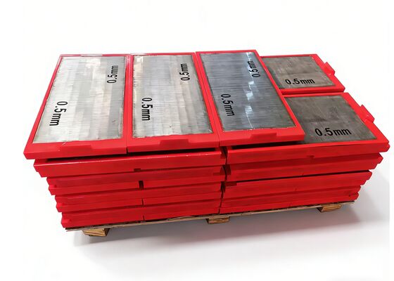 High Precision 25 Micron SS316L Wedge Wire Screen for Chemical Solid-Liquid Separation