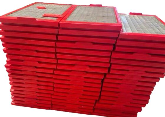High Drainage Efficiency SS316 Polywedge Screen Panel for Dredging and Sludge Separation
