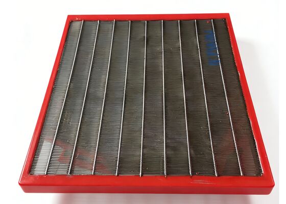 Anti-Clogging Hybrid Polyurethane Stainless Steel Wedge Wire Screen for Environmental Sludge Treatment