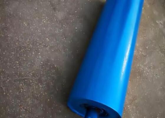 Conveyor Belt Roller HDPE Material Long Life Aggregate Conveyor Spare Component