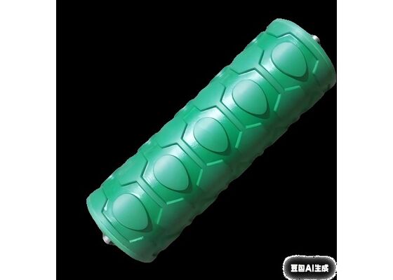 Bulk Material Handling Rubber Disc Conveyor Support Roller