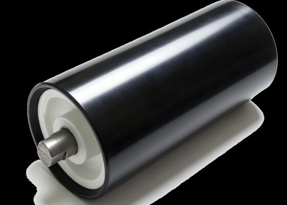 Impact Resistant Rubber Disc Conveyor Roller for Mine Site