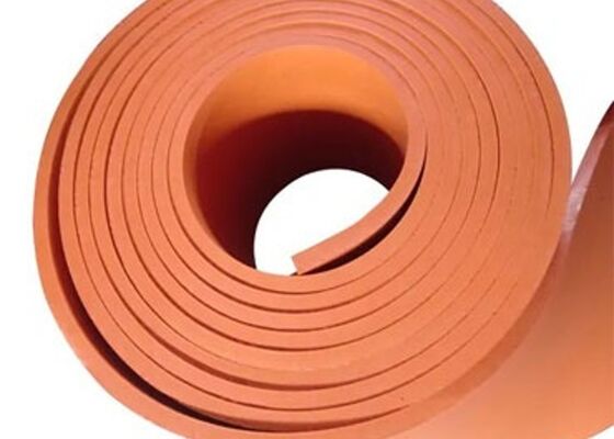 Polyurethane Conveyor Skirt Board Yellow Color Heavy Duty Aggregate Conveyor Seal