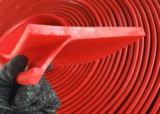 PU Conveyor Side Skirting Flexible Polyurethane Dust Suppression Conveyor Parts