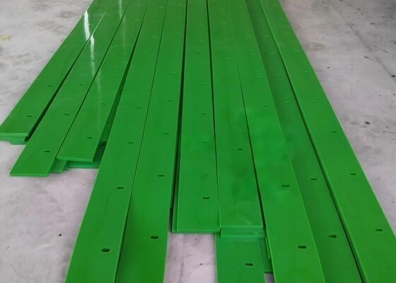 Polyurethane Conveyor Skirting Board Orange Color Impact Resistant Mining Conveyor