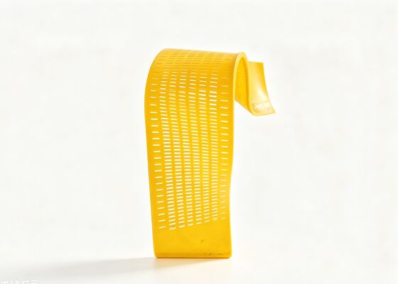Microbe Resistant TPU Flip Flow Screen Panels for Organic Biomass Sizing