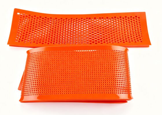 Microbe Resistant TPU Flip Flow Screen Mesh for Professional Compost Recycling