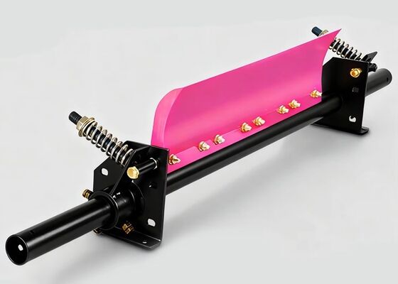 Heavy Duty Polyurethane Conveyor Cleaner High Tensile Strength Mining Application