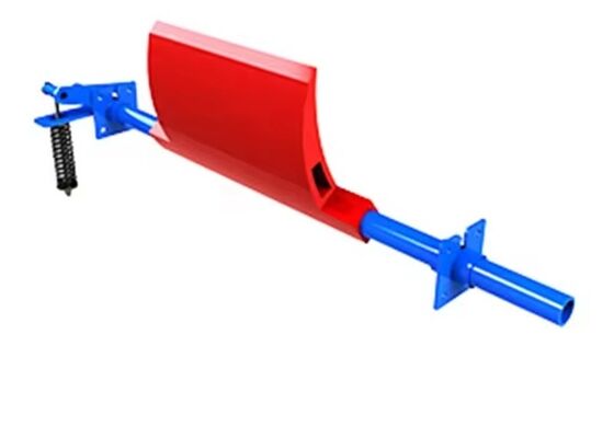 Industrial Polyurethane Conveyor Scraper Corrosion Resistant Quarry Conveyor Cleaner