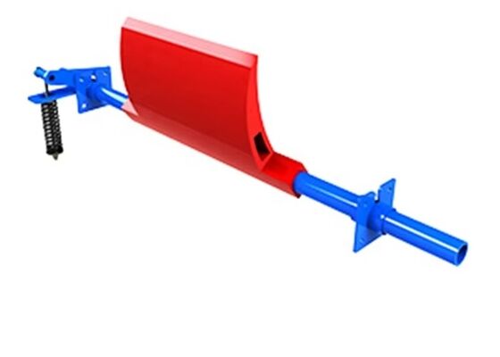 Polyurethane Conveyor Cleaning System Adjustable Tension Aggregate Conveyor Use