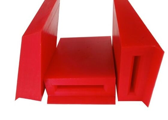 PU Conveyor Scraper System for Iron Ore Conveyor High Impact Resistance Structure