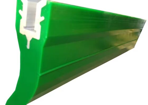 PU Conveyor Scraper System for Iron Ore Conveyor High Impact Resistance Structure