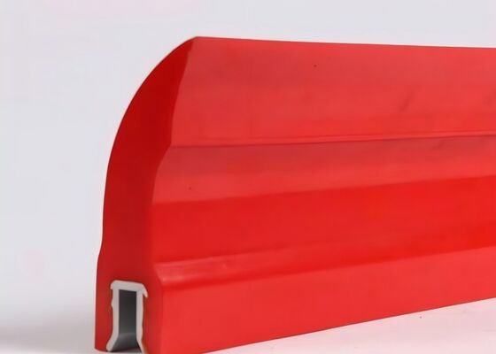 Polyurethane Conveyor Scraper with Steel Clamp Flexible Industrial Conveyor Cleaner
