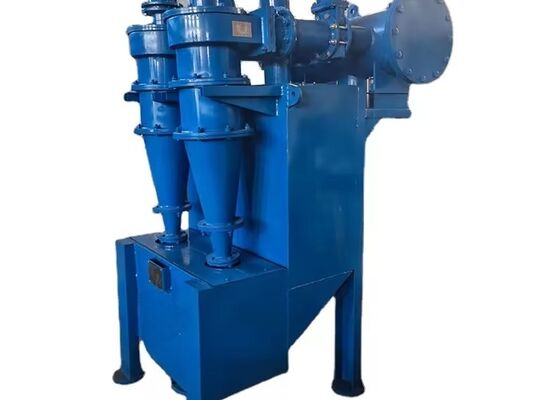 Mining Hydrocyclone Cluster Separator Ceramic Liner Cyclone For Fine Particle Separation