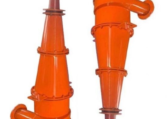 Mining Hydrocyclone Separator 150mm Polyurethane Cyclone For Wet Classification Process