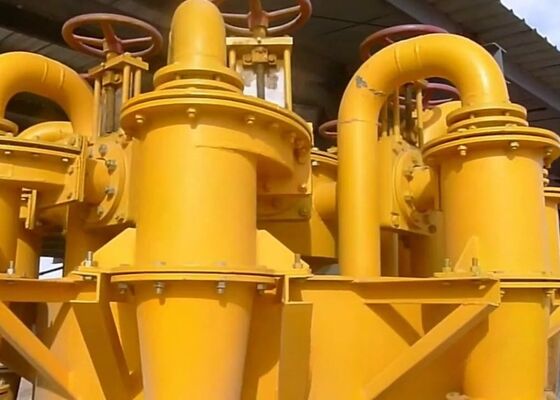Polyurethane Hydrocyclone Cluster System Blue Corrosion Resistant Cyclone For Coal Washing