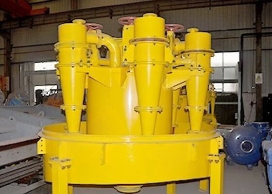 Rubber Ceramic Hydrocyclone Separator Mining Cyclone For Slurry Concentration System
