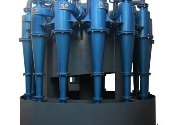 Polyurethane Hydrocyclone Cluster System Blue Corrosion Resistant Cyclone For Coal Washing