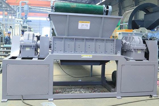 Heavy Duty Dual Shredder for Mixed Construction Waste