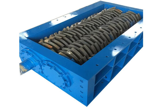 380V/50Hz Double Shaft Shredder for European Recycling Plant