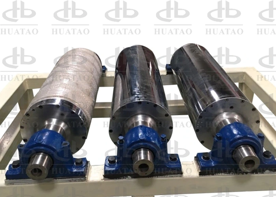 Strict Surface Temp Control Induction Heating Roller For High Temp Composite And Laser Anti Fake