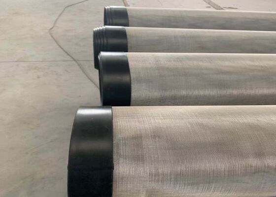 HUATAO High-Temp Grommet Screen 304L Stainless Steel Folded Edge Mining Applications