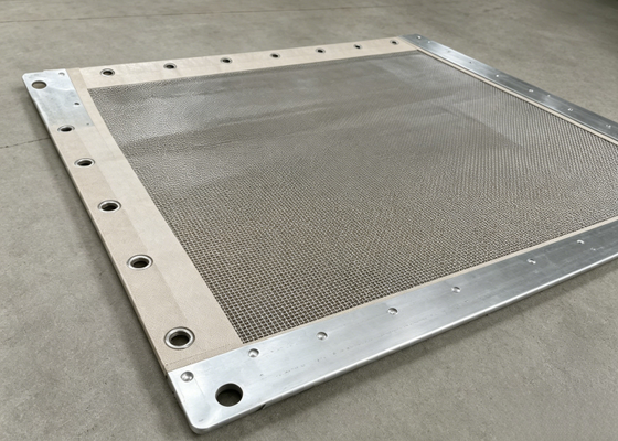 Food-Grade Grommet Screen Transparent PU FDA Compliant 14-230 Mesh Count