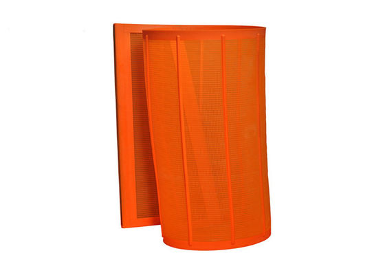 700mm x 1040mm Orange Polyurethane Fine Screen Mesh with 0.075mm-1.5mm Hole Width and 6-12 Months Lifetime for Quarry