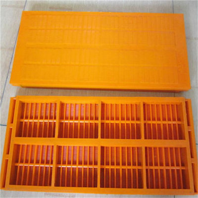 Durable Polyurethane Dewatering Screen Panel with 0.1mm Slot Opening, Steel Frame Reinforced, and 305x305mm Size