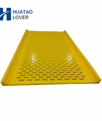 Modular Polyurethane Screen Mesh With Various Panel Sizes Self-Cleaning Apertures And Wide Range Apertures For Mining And Quarry