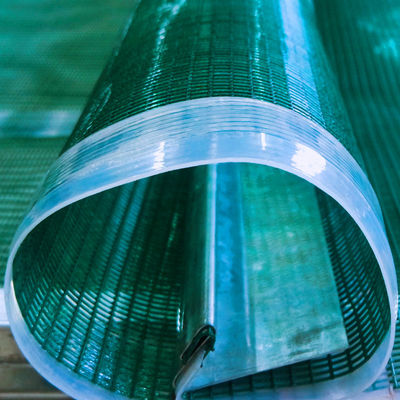 Polyurethane Coated Steel Wire Rope Tufflex Screen with 2.5mm Minimum Aperture for Sieve Aggregate